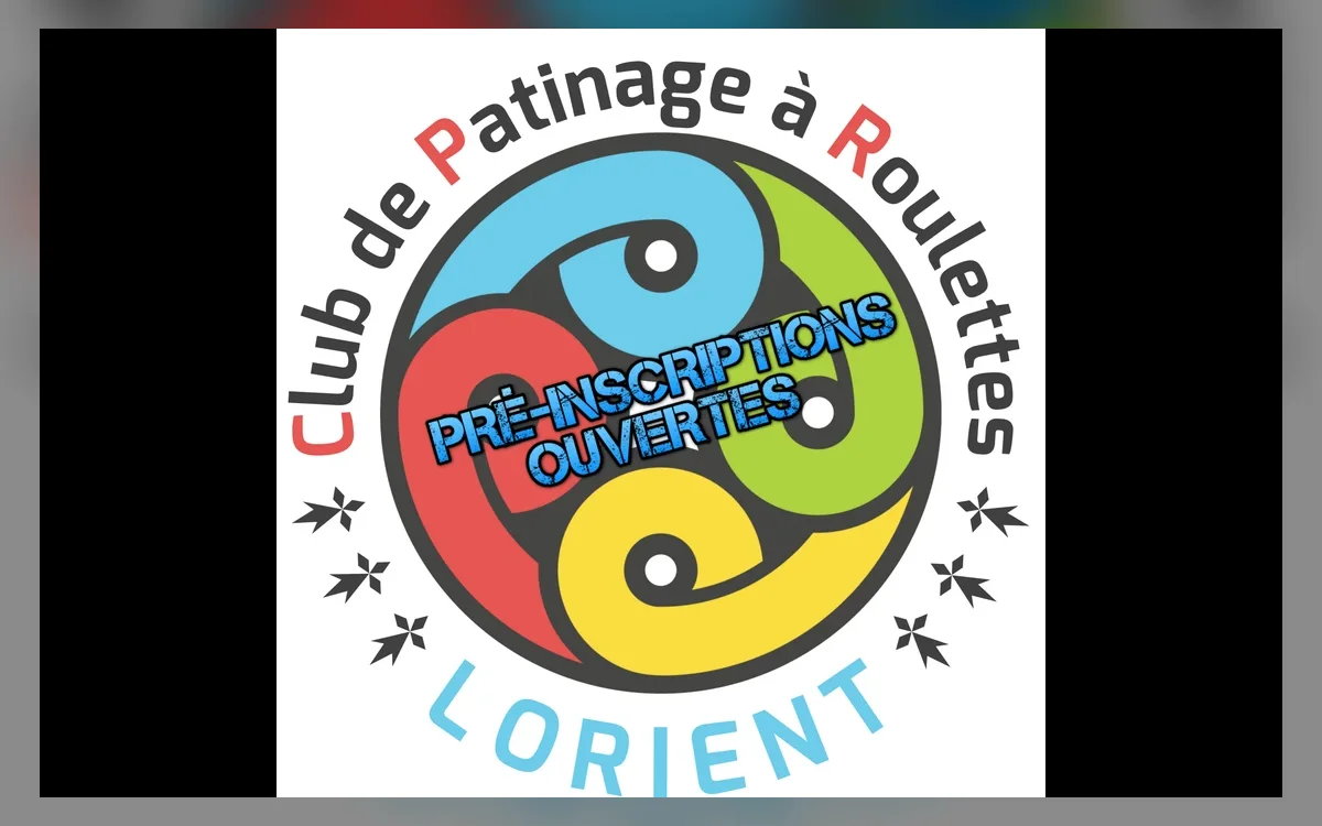 Visuel des préinscriptions ouvertes au Club de Patinage à Roulettes de Lorient